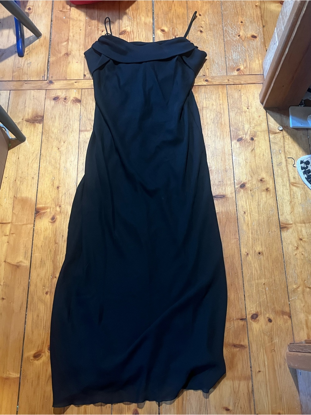 Black formal dress